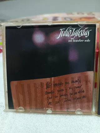 Julio Iglesias CD Un hombre solo