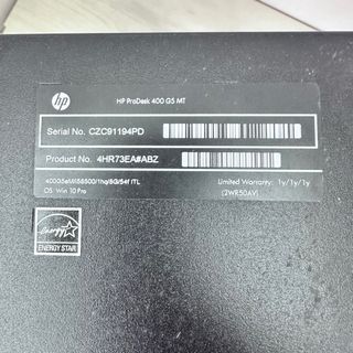 PC HP ProDesk 400 G5 MT | i5-8500 | 8GB | SSD 500