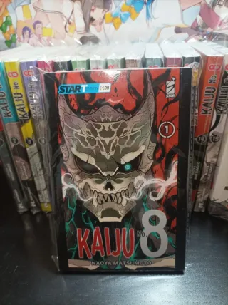 Kaiju No.8 serie completa 1 - 15 + box con gadget