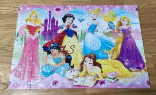 Puzzle Princesas Disney 104 piezas Clementoni