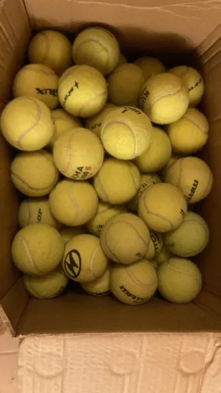 Pelotas de pádel usadas