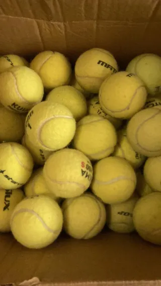 Pelotas de pádel usadas