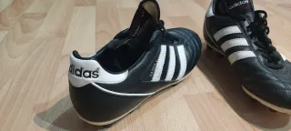Adidas Kaiser 5 Botas Fútbol Piel Negra