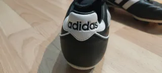 Adidas Kaiser 5 Botas Fútbol Piel Negra