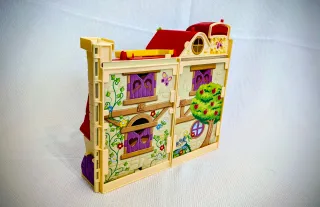 Casa de cuentos PinyPon con figuras y accesorios