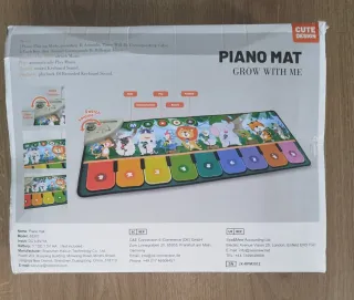 Manta Piano Musical Infantil Animales