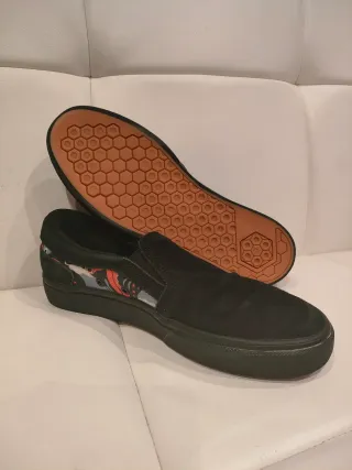 Zapatillas Negras Talla 41 Skate Loïc Lusnia