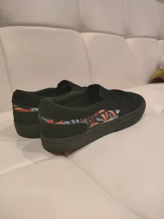 Zapatillas Negras Talla 41 Skate Loïc Lusnia