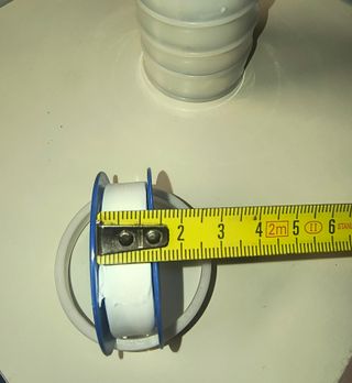 10 rotoli nastro teflon 12mm x 10mt