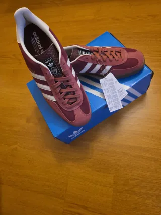 Adidas Gazelle Hombre Marrón/Rosa