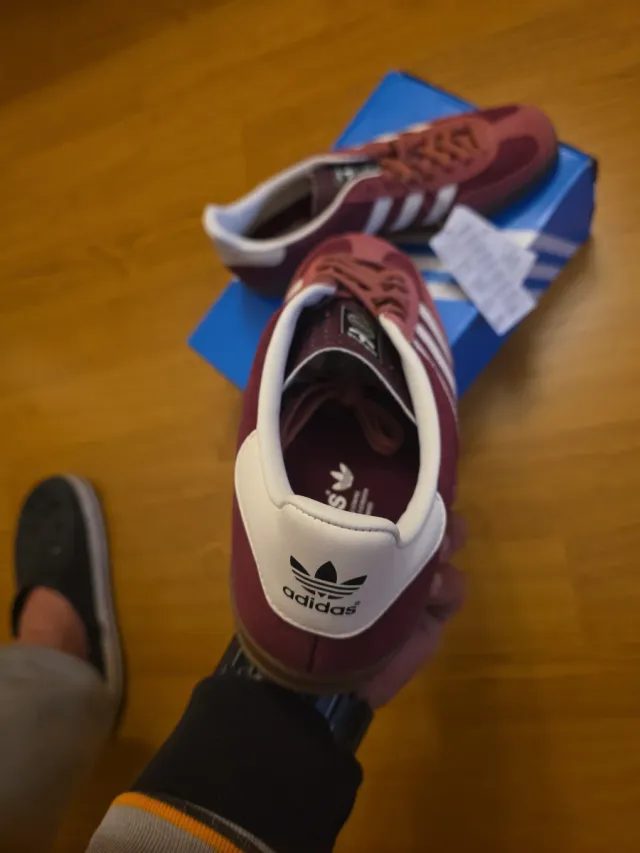 Adidas Gazelle Hombre Marrón/Rosa