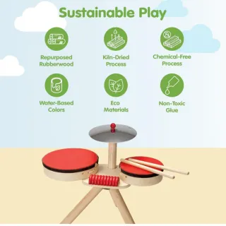 Batería Musical Infantil PlanToys