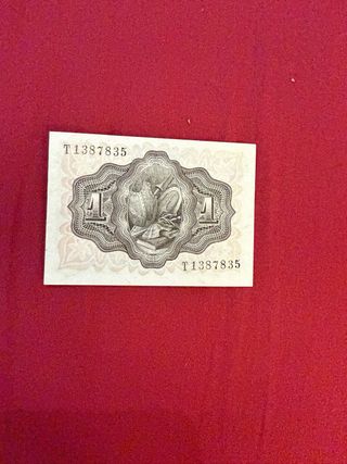 Billete 1 Peseta 1951 Quijote Serie T S/C-