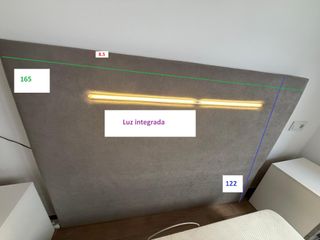 Conjunto Canapé, Colchón, Mesitas y Cabecero