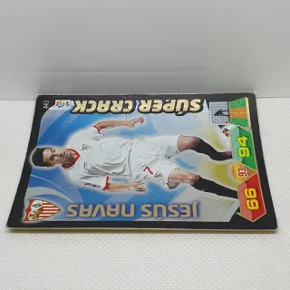 ⚽️ CROMO DE FUTBOL JESÚS NAVAS SUPER CRACK PANINI