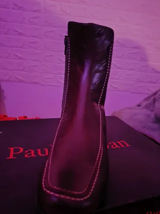 Botines de piel Paula Urban