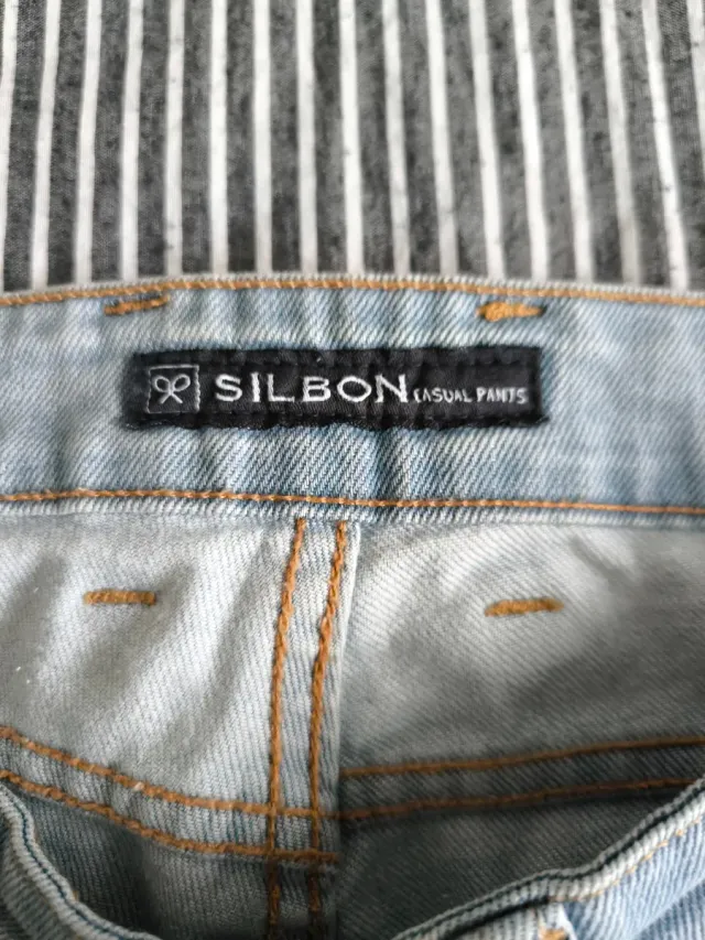 Vaqueros azul claro Silbon 38