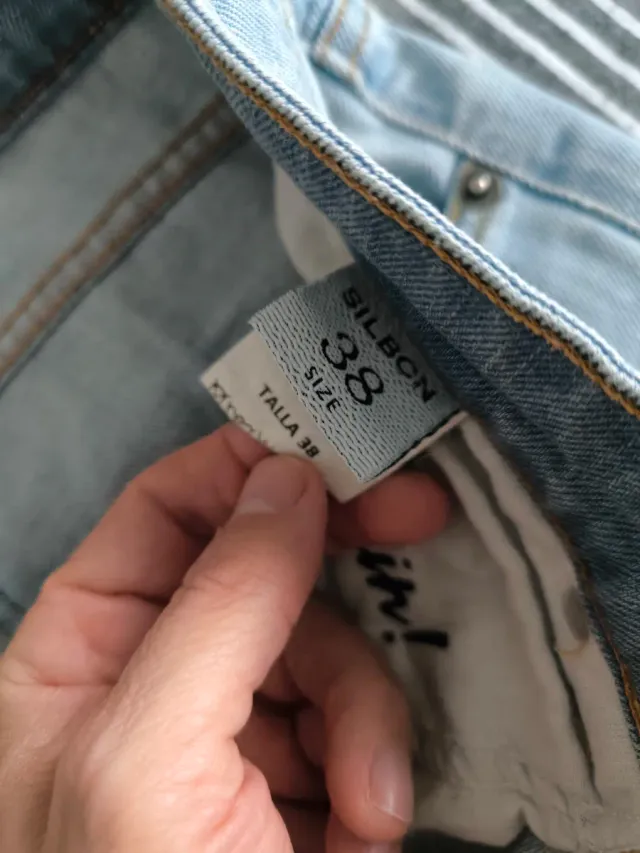 Vaqueros azul claro Silbon 38