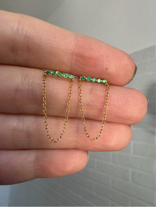 Orecchini in argento 925 placcati oro 18K