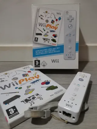 Wii Play con Mando Nintendo Blanco