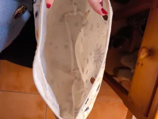 Bolso O bag negro y gris