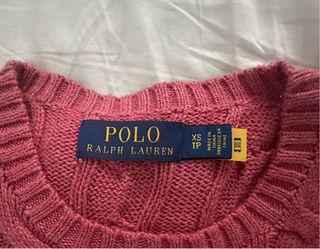 Jersey Polo Ralph Lauren Rosa Talla XS