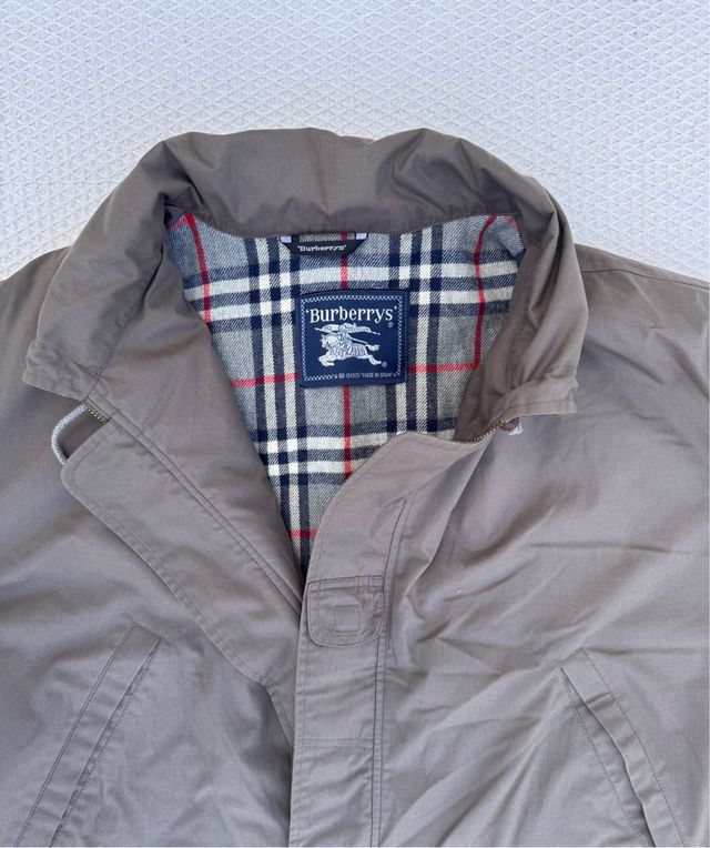 Abrigo Parka Burberrys of London Vintage Marrón
