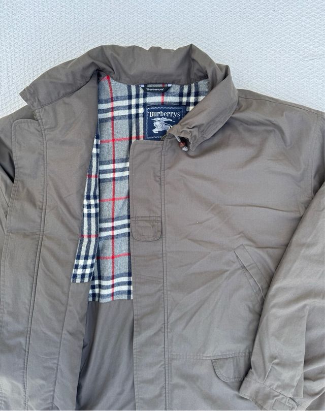 Abrigo Parka Burberrys of London Vintage Marrón