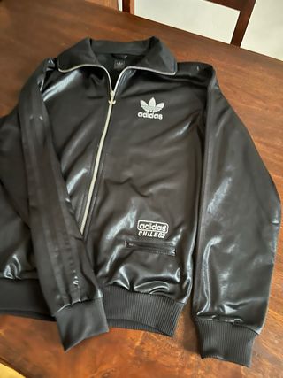 Chaqueta Adidas Originals Chile 62 Negra Plata