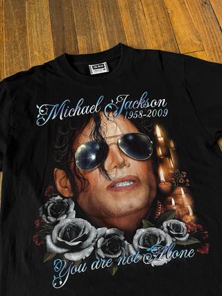 Camiseta Vintage Michael Jackson Tribute
