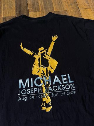 Camiseta Vintage Michael Jackson Tribute