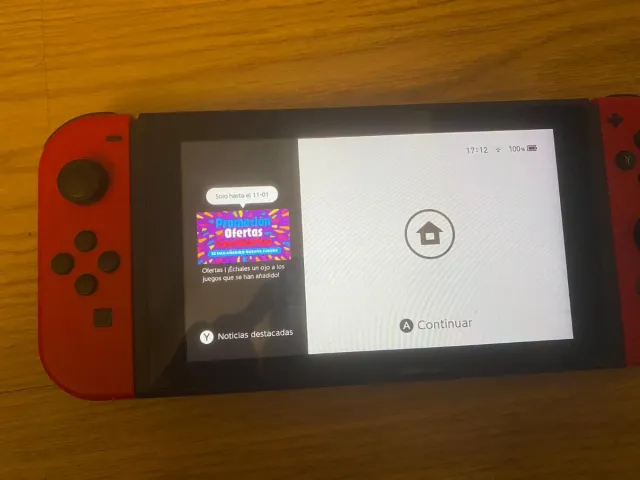 Nintendo Switch Roja y Negra