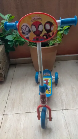 Patinete Spidey 3 Ruedas