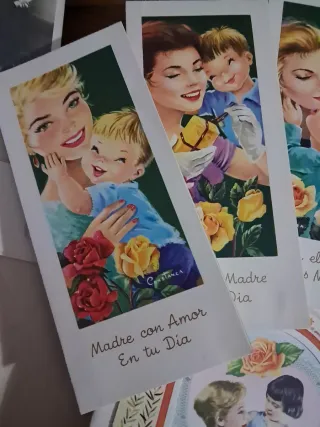 Lote Postales Día de la Madre Antiguas