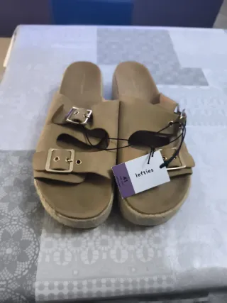 Sandalias cuña Lefties talla 41