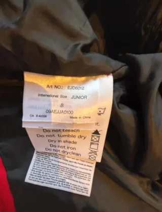 Chaqueta de esquí Phenix roja