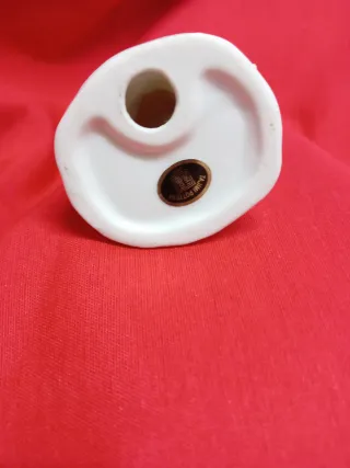 Pareja de figuras de porcelana