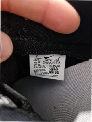 Nike Dunk Low Retro Panda Talla 42.5