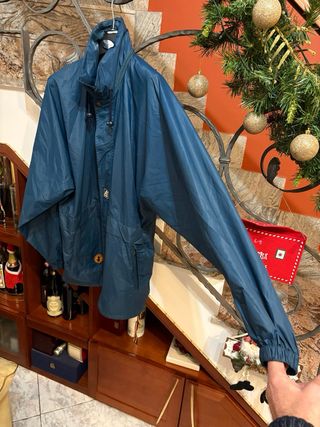 Impermeabile K-Way blu