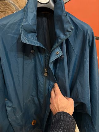 Impermeabile K-Way blu