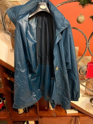 Impermeabile K-Way blu