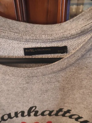 Sudadera piazza Italia talla m