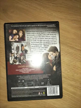 Crepúsculo DVD Película Romance Fantasía