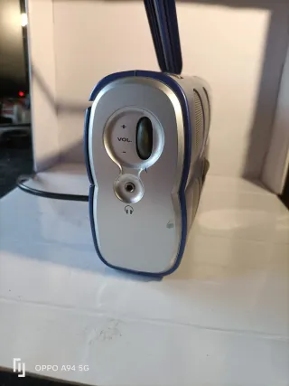 Radio Grundig Azul Portátil