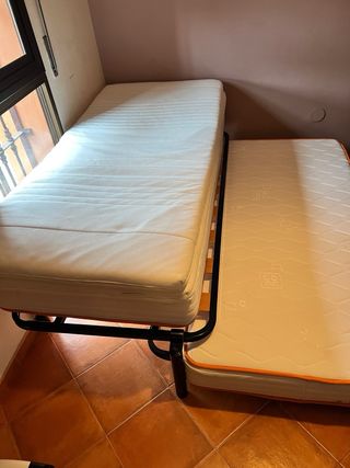 2 Camas Plegables Individuales