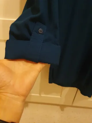 Camisa larga Primark Teal