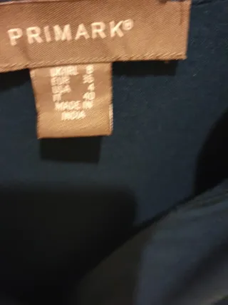 Camisa larga Primark Teal