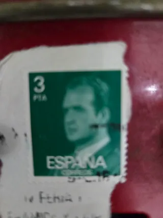 Sello Rey España 3 Ptas