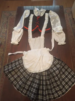 Disfraz campesina/pastora talla M