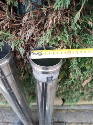 Tubo per camino a pellet in acciaio inossidabile